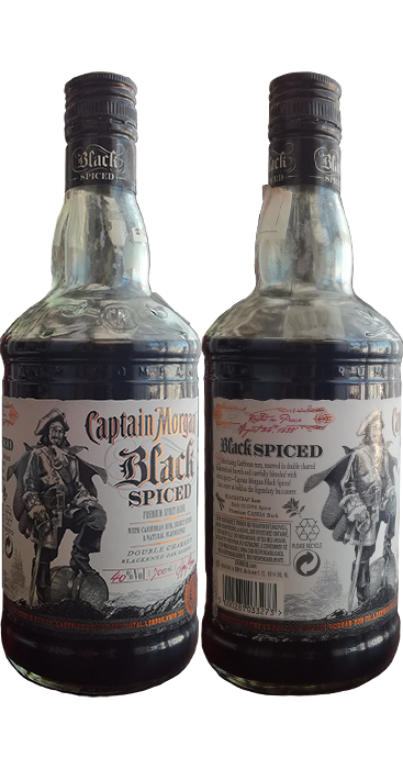 Ром Captain Morgan Black Spiced в бутылке 0,7 литра