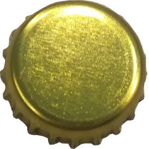Пиво Ципа Золотая в бутылке 0,33 литра крышка