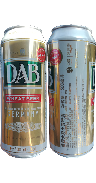 Пиво DAB Wheat Beer в банке 0,5 литра