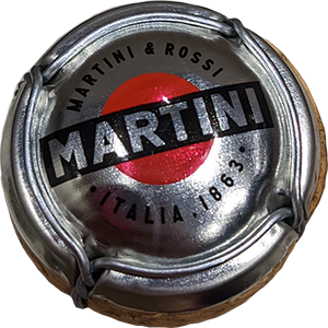 Вино игристое Martini Prosecco DOC в бутылке 0,75 литра крышка
