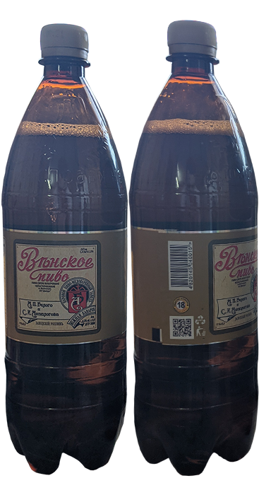 Пиво Венское от Димиорс в бутылке 1 литр