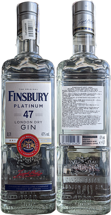 Джин Finsbury Platinum