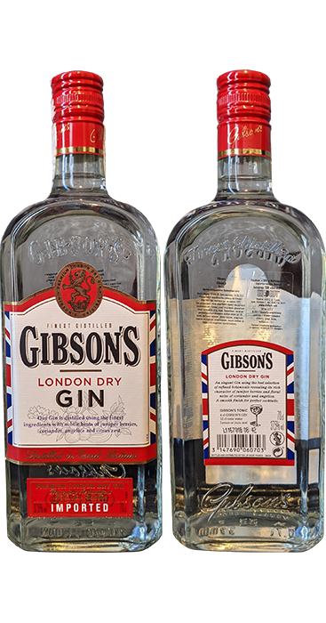 Джин Gibson's London Dry Gin
