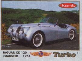 Turbo Classic № 001: Jaguar XK 120 Roadster альтернативный релиз