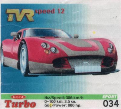 Turbo Sport № 34: TVR Speed 12