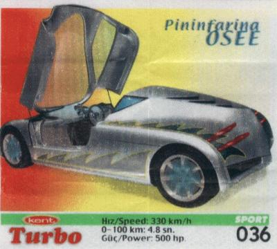 Turbo Sport № 36: Pininfarina OSEE