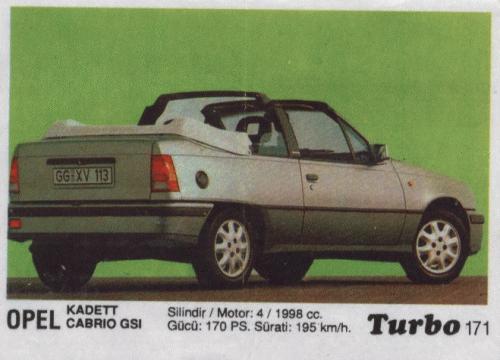 Turbo № 171: Opel Kadett Cabrio GSI
