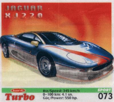 Turbo Sport № 73: Jaguar XJ220