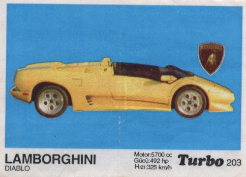 Turbo № 203: Lamborghini Diablo