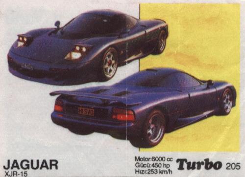Turbo № 205: Jaguar XJR-15
