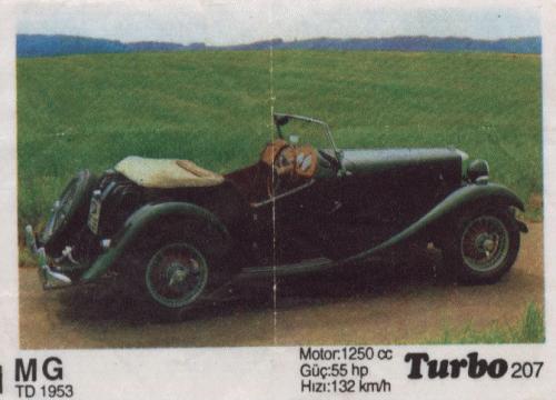 Turbo № 207: MG TD 1953