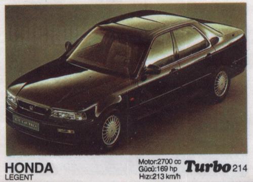 Turbo № 214: Honda Legent