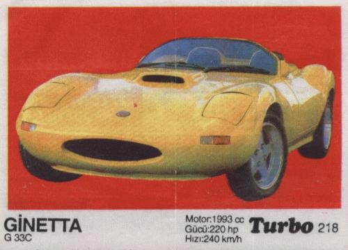 Turbo № 218: Ginetta G 33C