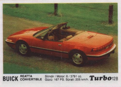 Turbo № 128: Buick Reatta Convertible
