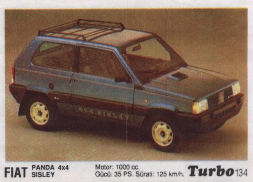 Turbo № 134: Fiat Panda 4x4 Sisley