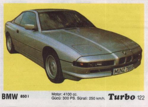 Turbo № 122: BMW 850i