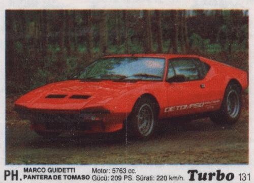 Turbo № 131: Marco Guidetti Pantera de Tomaso