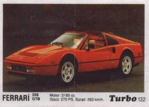 Turbo № 132: Ferrari 328 GTB