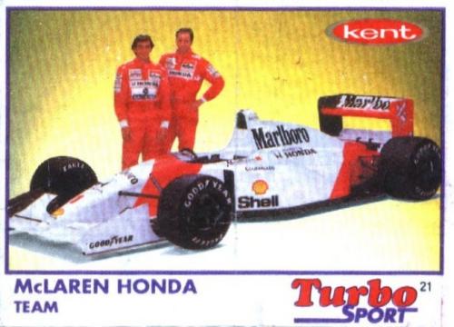 Turbo Sport № 021: McLaren Honda Team