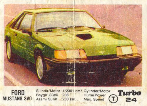 Turbo № 024: Ford Mustang SVO