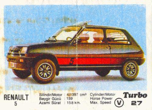 Turbo № 027: Renault 5