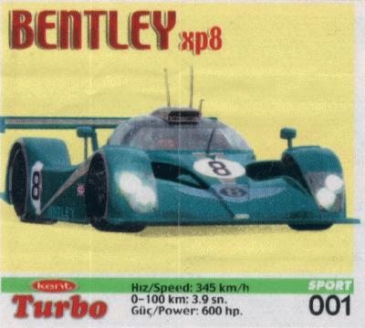 Turbo Sport № 01: Bentley XP 8