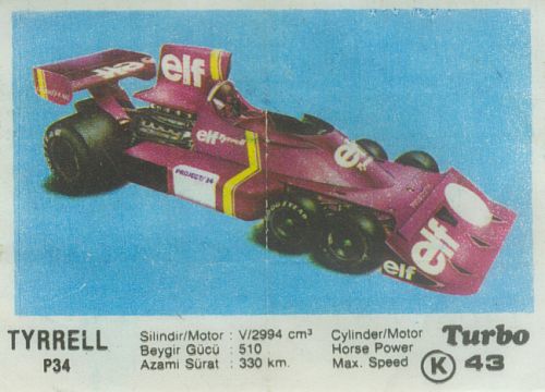 Turbo № 043: Tyrrell P34