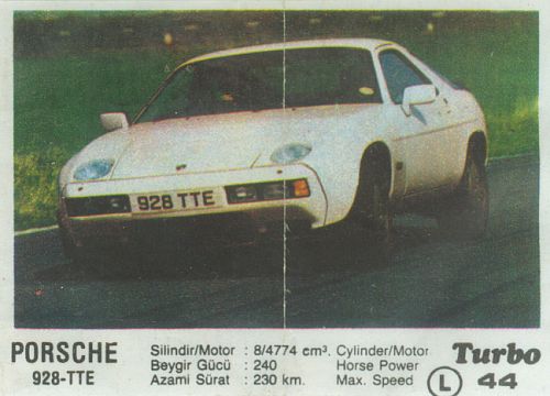 Turbo № 044: Porsche 928-TTE