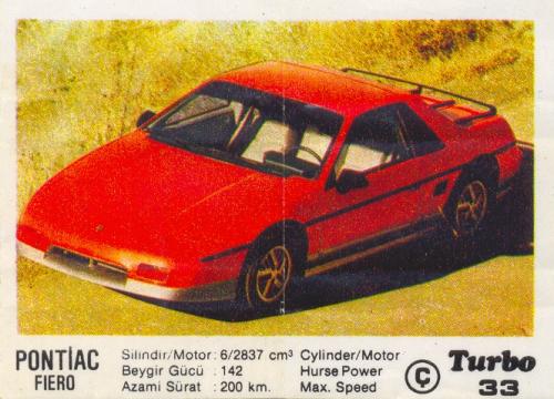 Turbo № 033: Pontiac Fiero