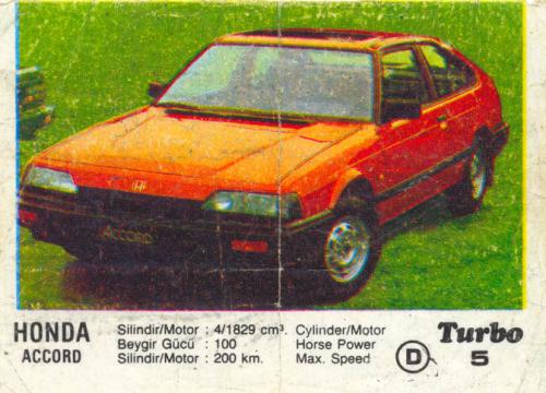 Turbo № 005: Honda Accord