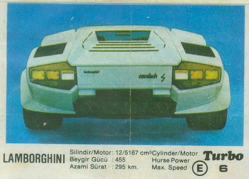 Turbo № 006: Lamborghini