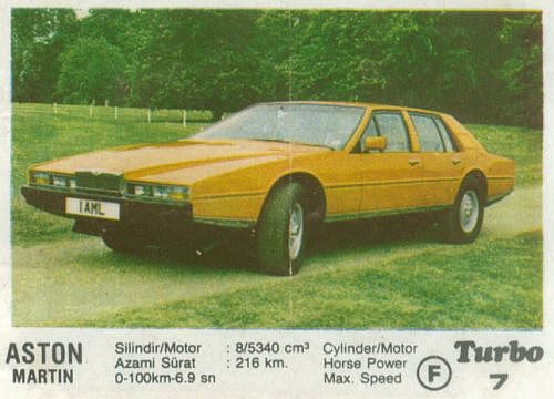 Turbo № 007: Aston Martin