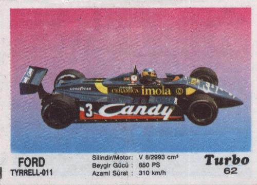 Turbo № 062: Ford Tyrrell-011