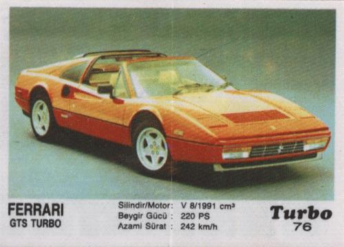 Turbo № 076: Ferrari GTS Turbo