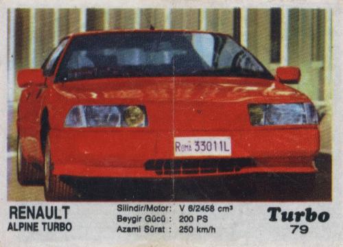 Turbo № 079: Renault Alpine Turbo