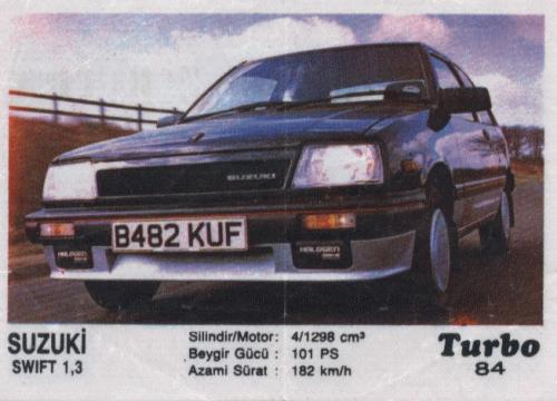 Turbo № 084: Suzuki Swift 1.3