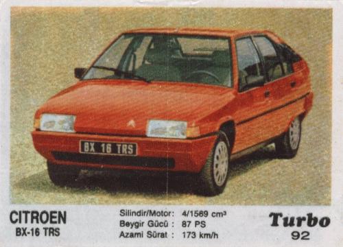 Turbo № 092: Citroen BX-16 TRS