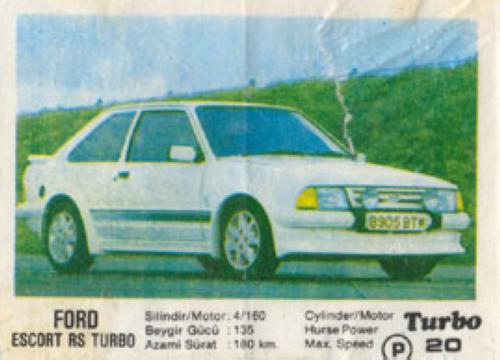 Turbo № 020: Ford Escort RS Turbo