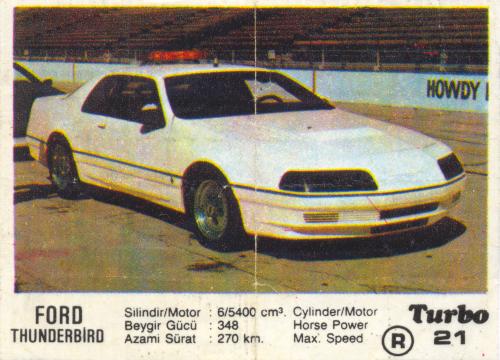 Turbo № 021: Ford Thunderbird