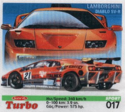 Turbo Sport № 17: Lamborghini Diablo SV-R