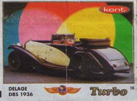 Turbo Classic № 56: Delage D8S альтернативный релиз