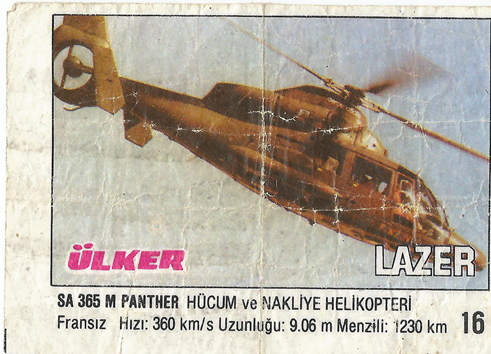 Lazer № 16: SA 365 M Panther