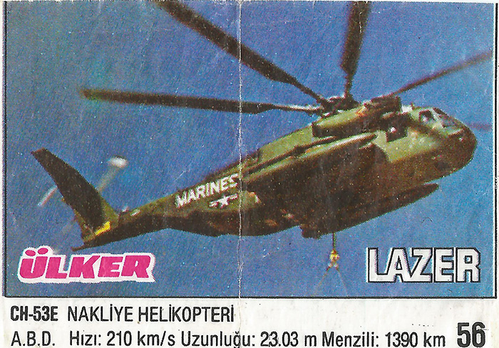 Lazer № 56: CH-53E