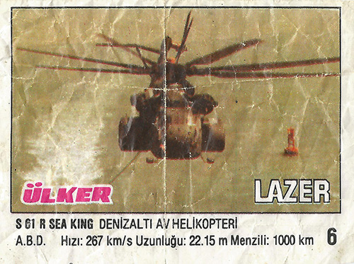 Lazer № 06: S 61 R Sea King