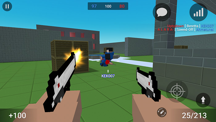 Скрин из игры Block Strike