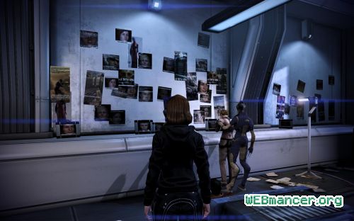 Mass Effect 3. Прогулка по Цитадели.