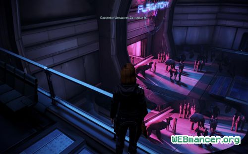 Mass Effect 3. Прогулка по Цитадели.