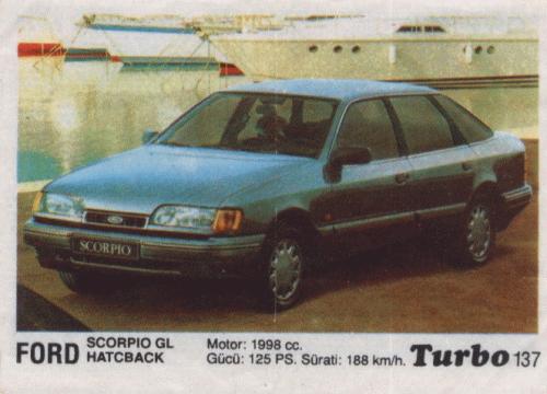 Turbo № 137: Ford Scorpio GL Hatcback